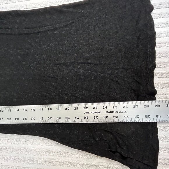 Bread Womens Knit Pullover Vest Tank TopTunic V-Neck Comfy Stretch Gothic Black - Picture 8 of 8